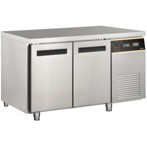 Chefook Table Refrigeree Positive Professionnelle 2 Portes Avec Plan Pr. 60 cm +0/+8°C Ligne Eko