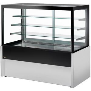 Chefook Vitrine Réfrigérée Patisserie Ventilé Cremona sans Cellule Profondeur 78 cm +2°C/+6°C - Présentoir Réfrigéré Ventilé Cremona sans Cellule 100 cm