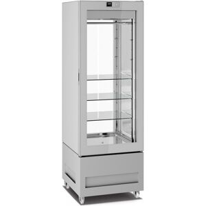 Chefook Vitrine Réfrigérée Verticale Boucherie 450 Litres 0°C/+4°C Ligne Top 2 Faces Vitrées H 190 cm