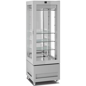 Chefook Vitrine Réfrigérée Verticale Boucherie 450 Litres 0°C/+4°C Ligne Top 3 Faces Vitrées H 190 cm