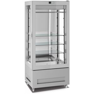 Chefook Vitrine Réfrigérée Verticale Boucherie 600 Litres 0°C/+4°C Ligne Top 3 Faces Vitrées H 190 cm