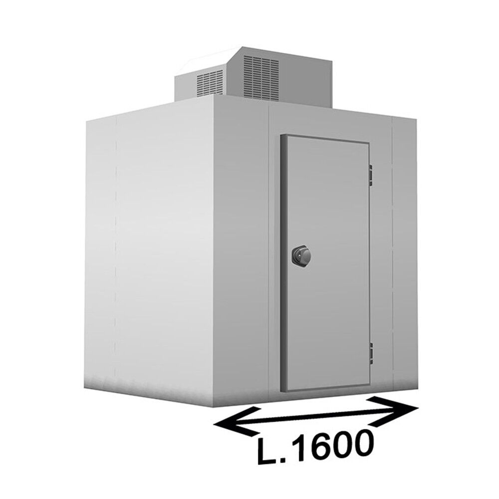 Notice d'utilisation, manuel d'utilisation et mode d'emploi Chefook Chambre Froide Négative (-25°C/-15°C) Groupe Monobloc Au Plafond Avec Sol Largeur 160 cm - Chambre Froide Négative 1600 x 2000 x 2200 H Groupe Monobloc Au Plafond Avec Sol   