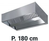 Chefook Hotte Aspirante Suspendue Professionnelle Pour Îlot cuisine Profondeur 180 cm Sans Moteur - Hotte Aspirante Suspendue Professionnelle largeur 260 cm sans moteur Chefook Hotte Aspirante Suspendue Professionnelle Pour Îlot cuisine Profondeur 180 cm Sans Moteur - Hotte Aspirante Suspendue Professionnelle largeur 260 cm sans moteur