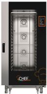 CHEFOOK Four Électrique Professionnel Pour Restaurant Contrôle Numérique 20 Plaques de Cuisson GN 1/1 (53x32,5 cm)  à Vapeur Directe Nouvelle Génération CHEFOOK Four Électrique Professionnel Pour Restaurant Contrôle Numérique 20 Plaques de Cuisson GN 1/1 (53x32,5 cm)  à Vapeur Directe Nouvelle Génération