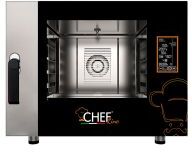 CHEFOOK Four Electrique Professionnel Pour Pâtisserie Contrôle Numérique 4 Plaques de Cuisson 60x40 cm à Vapeur Directe Nouvelle Génération CHEFOOK Four Electrique Professionnel Pour Pâtisserie Contrôle Numérique 4 Plaques de Cuisson 60x40 cm à Vapeur Directe Nouvelle Génération