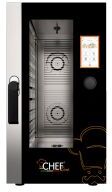 CHEFOOK Four Électrique Professionnel Pour Restaurant Contrôle Tactile 10 Plaques de Cuisson GN 1/1 (53x32,5 cm) à Vapeur Directe Nouvelle Génération Compact CHEFOOK Four Électrique Professionnel Pour Restaurant Contrôle Tactile 10 Plaques de Cuisson GN 1/1 (53x32,5 cm) à Vapeur Directe Nouvelle Génération Compact