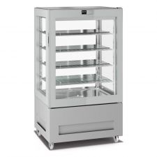 CHEFOOK Vitrine Négative Verticale à Glace 450 Litres -15°C/-24°C Ligne Top 4 Faces Vitrées H 150 cm CHEFOOK Vitrine Négative Verticale à Glace 450 Litres -15°C/-24°C Ligne Top 4 Faces Vitrées H 150 cm