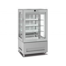 CHEFOOK Vitrine Réfrigérée Verticale Pâtisserie 450 Litres +2°C/+10°C Ligne Top 3 Faces Vitrées H 150 cm CHEFOOK Vitrine Réfrigérée Verticale Pâtisserie 450 Litres +2°C/+10°C Ligne Top 3 Faces Vitrées H 150 cm