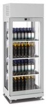 Chefook Vitrine À Vin Réfrigérée 780 Litres (160 Bouteilles) +4°C/+18°C 4 Côtés d'Affichage H 230 cm Chefook Vitrine À Vin Réfrigérée 780 Litres (160 Bouteilles) +4°C/+18°C 4 Côtés d'Affichage H 230 cm