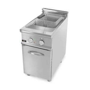 Chefook Friteuse Électrique Professionnelle Sur Meuble Capacité 17 Lt Profondeur 70 cm