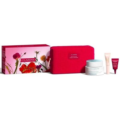 Coffret Programme Perfecteur et Eclat - Cryo-Flash Masque-Crème + 3 Produits-75ml CLARINS - Publicité Coffret Programme Perfecteur et Eclat - Cryo-Flash Masque-Crème + 3 Produits-75ml CLARINS - Publicité