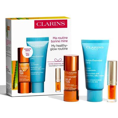 30ml-Coffret Soin Visage - Ma Routine Bonne Mine-CLARINS - Publicité 30ml-Coffret Soin Visage - Ma Routine Bonne Mine-CLARINS - Publicité