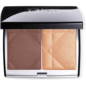 Christian Dior Rouge Blush Colour & Glow Palette teint multi-usage - Duo couleur et highlighter- Dior 200 Diorama - Publicité Christian Dior Rouge Blush Colour & Glow Palette teint multi-usage - Duo couleur et highlighter- Dior 200 Diorama - Publicité