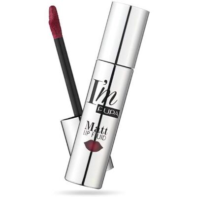 -I'M Matt Lip Fluid - Rouge à Lèvre Liquide et Mat-PUPA 93 Kiss Me Mauve - Publicité -I'M Matt Lip Fluid - Rouge à Lèvre Liquide et Mat-PUPA 93 Kiss Me Mauve - Publicité