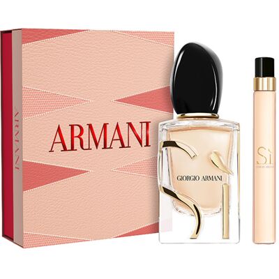 Giorgio Armani Si Coffret - Eau de Parfum -50ml Armani Parfum - Publicité Giorgio Armani Si Coffret - Eau de Parfum -50ml Armani Parfum - Publicité