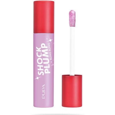 -Shock Plump Bling Bling - Brillant à Lèvres volumisant instantané Effet scintillant-PUPA 11 Fancy Diamond - Publicité -Shock Plump Bling Bling - Brillant à Lèvres volumisant instantané Effet scintillant-PUPA 11 Fancy Diamond - Publicité