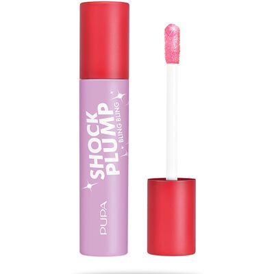 -Shock Plump Bling Bling - Brillant à Lèvres volumisant instantané Effet scintillant-PUPA 12 Rubis Crush - Publicité -Shock Plump Bling Bling - Brillant à Lèvres volumisant instantané Effet scintillant-PUPA 12 Rubis Crush - Publicité