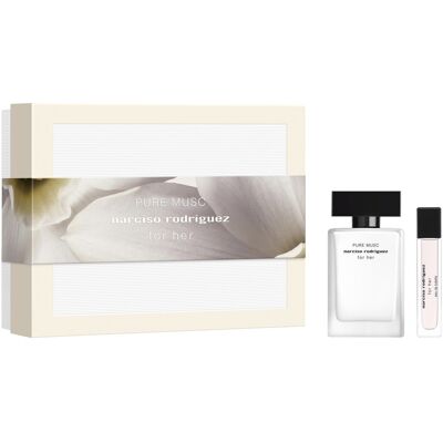 Coffret For Her Pure Musc - Eau de Parfum-50ml NARCISO RODRIGUEZ - Publicité Coffret For Her Pure Musc - Eau de Parfum-50ml NARCISO RODRIGUEZ - Publicité