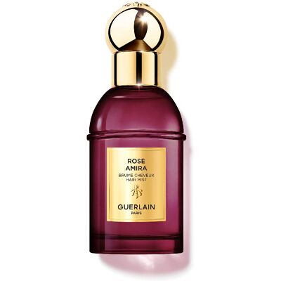 Guerlain Rose Amira Brume pour cheveux - Parfum unisexe - Publicité Guerlain Rose Amira Brume pour cheveux - Parfum unisexe - Publicité