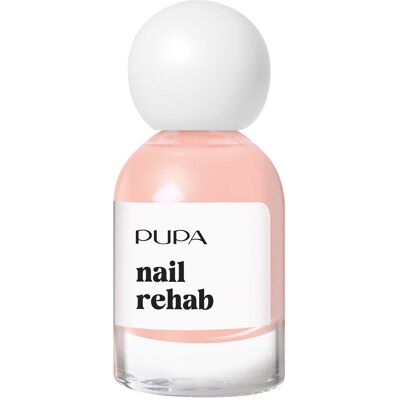 9ml-Nail Rehab - Base Ongles Durcissante Fortifiante-PUPA - Publicité 9ml-Nail Rehab - Base Ongles Durcissante Fortifiante-PUPA - Publicité
