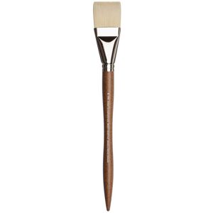Pinceau à peinture à l'huile Winsor & Newton - Taklon ou Nylon synthétique - Marron - Nr.20 - Pinceau plat - Poils courts - Publicité Pinceau à peinture à l'huile Winsor & Newton - Taklon ou Nylon synthétique - Marron - Nr.20 - Pinceau plat - Poils courts - Publicité