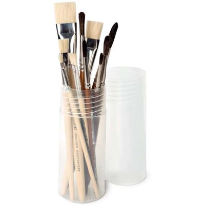 GERSTAECKER Lot de 11 pinceaux pour écoles - Publicité GERSTAECKER Lot de 11 pinceaux pour écoles - Publicité