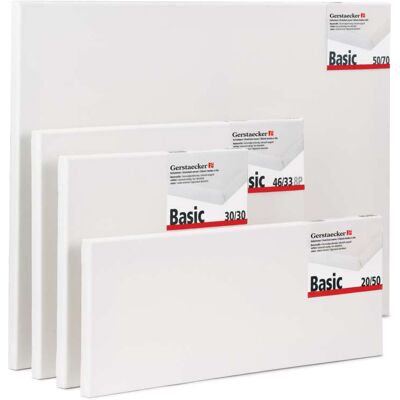 Châssis Basic Gerstaecker, 70 cm x 100 cm, Paquet de 6 pièces, croix simple, 1. Format rectangle - Publicité Châssis Basic Gerstaecker, 70 cm x 100 cm, Paquet de 6 pièces, croix simple, 1. Format rectangle - Publicité