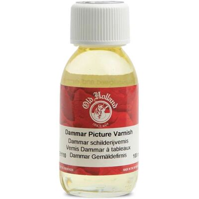 Vernis à tableaux Dammar Old Holland, 100 ml - Publicité Vernis à tableaux Dammar Old Holland, 100 ml - Publicité