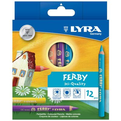 GROOVE LYRA Crayons de couleur triangulaires - Crayons de couleur - Publicité GROOVE LYRA Crayons de couleur triangulaires - Crayons de couleur - Publicité