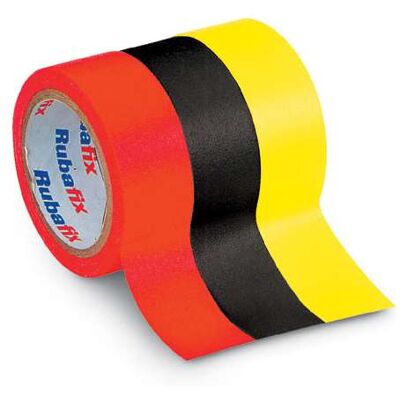 Ruban adhésif rouge étanche RUBAFIX - 19mmx3m - Publicité Ruban adhésif rouge étanche RUBAFIX - 19mmx3m - Publicité