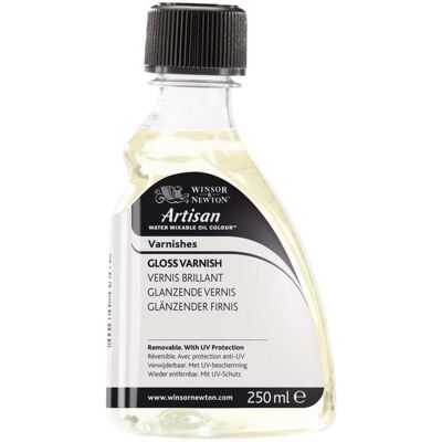 Winsor-Newton Vernis brillant Winsor & Newton, 250 ml - Publicité Winsor-Newton Vernis brillant Winsor & Newton, 250 ml - Publicité