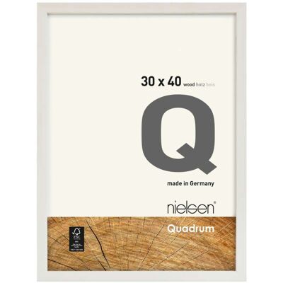 Nielsen - Quadrum A3 - Blanc - Bois - Cadre photo - Publicité Nielsen - Quadrum A3 - Blanc - Bois - Cadre photo - Publicité