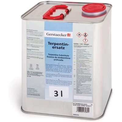 Essence de térébenthine artificielle Gerstaecker, 3 L - Publicité Essence de térébenthine artificielle Gerstaecker, 3 L - Publicité