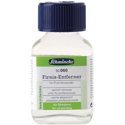Dissolvant pour vernis Schmincke, 60 ml - Publicité Dissolvant pour vernis Schmincke, 60 ml - Publicité