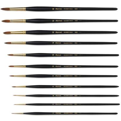 Pinceau Kolinsky Gold série 1862 Raphael - pointe ronde, 6, 2,40 - Publicité Pinceau Kolinsky Gold série 1862 Raphael - pointe ronde, 6, 2,40 - Publicité