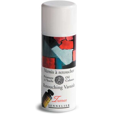 Vernis à retoucher Turner Sennelier (peinture à l'huile), 400 ml - Aérosol - Publicité Vernis à retoucher Turner Sennelier (peinture à l'huile), 400 ml - Aérosol - Publicité