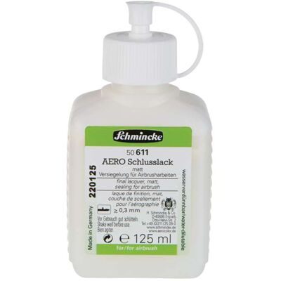 Vernis Aéro Finishing Schmincke, 125 ml, mat - Publicité Vernis Aéro Finishing Schmincke, 125 ml, mat - Publicité