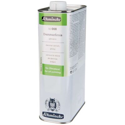 Vernis Dammar-Palembarg de Schmincke, 1 L - Publicité Vernis Dammar-Palembarg de Schmincke, 1 L - Publicité