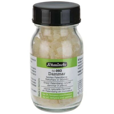 Resine DAMMAR de Schmincke, 100 ml - Publicité Resine DAMMAR de Schmincke, 100 ml - Publicité