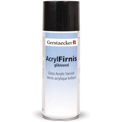 Vernis acrylique Gerstaecker en aérosol, brillant, Brillant - Publicité Vernis acrylique Gerstaecker en aérosol, brillant, Brillant - Publicité