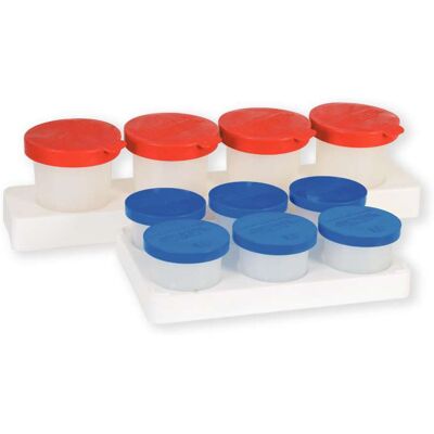 GERSTAECKER Godet vide pour gouache, 4 x 320 ml - avec support - Publicité GERSTAECKER Godet vide pour gouache, 4 x 320 ml - avec support - Publicité
