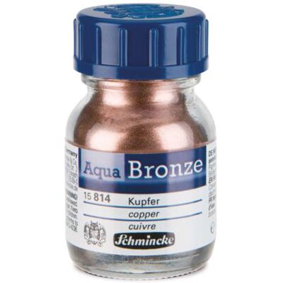 Schmincke - Tro-Col 814 - Cuivre - 20 ml - Metallic pigment - Publicité Schmincke - Tro-Col 814 - Cuivre - 20 ml - Metallic pigment - Publicité