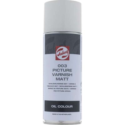Royal Talens Vernis de finition mat 003 Talens, 400ml - aérosol - Publicité Royal Talens Vernis de finition mat 003 Talens, 400ml - aérosol - Publicité