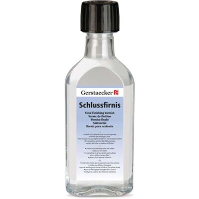 Vernis de finition Gerstaecker, 250 ml - Publicité Vernis de finition Gerstaecker, 250 ml - Publicité