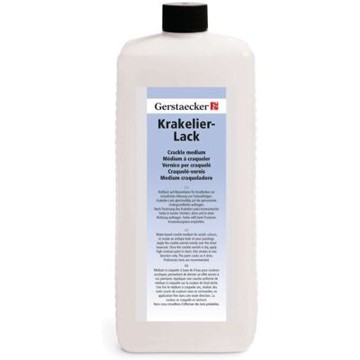 Vernis à craqueler Gerstaecker, 1 L - Publicité Vernis à craqueler Gerstaecker, 1 L - Publicité