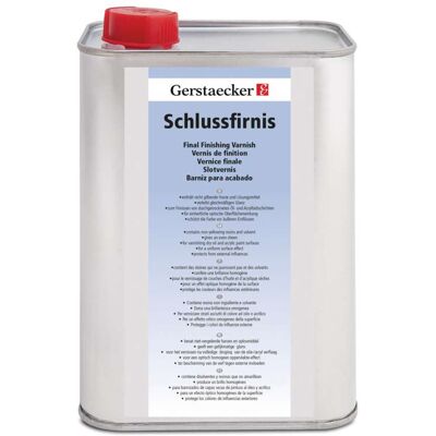 Vernis de finition Gerstaecker, 1 L - Publicité Vernis de finition Gerstaecker, 1 L - Publicité