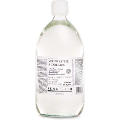 Vernis Sennelier, 1 L, Satiné à tableaux - Publicité Vernis Sennelier, 1 L, Satiné à tableaux - Publicité