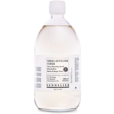 Vernis à retoucher Turner Sennelier, 1 L - Publicité Vernis à retoucher Turner Sennelier, 1 L - Publicité