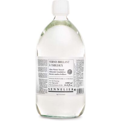 Vernis Sennelier, 1 L, brillant - Publicité Vernis Sennelier, 1 L, brillant - Publicité