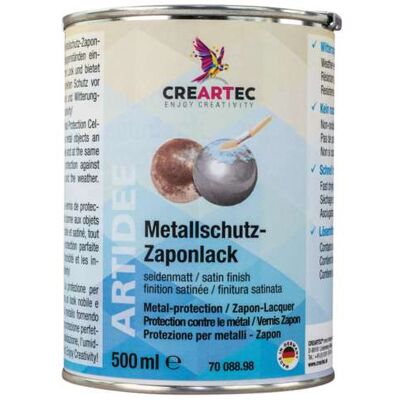Creartec Vernis zapon de protection, 500 ml - Publicité Creartec Vernis zapon de protection, 500 ml - Publicité
